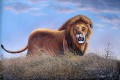 Rugido del León Mugwe de África